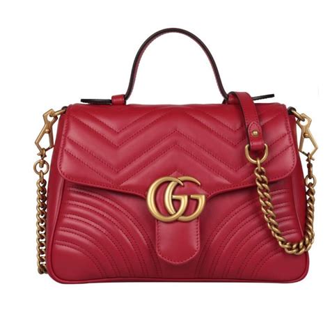 gucci red handbag|red Gucci handbags sale.